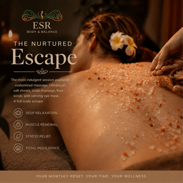 The Nurtured Escape at ESR Body & Balance in Smyrna, GA